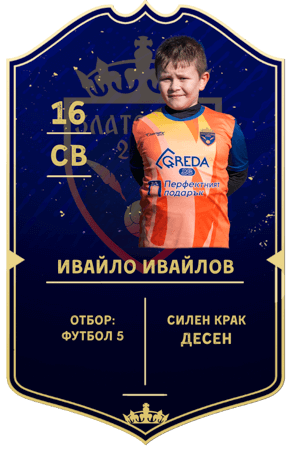 Ивайло Ивайлов — защитник с номер 16