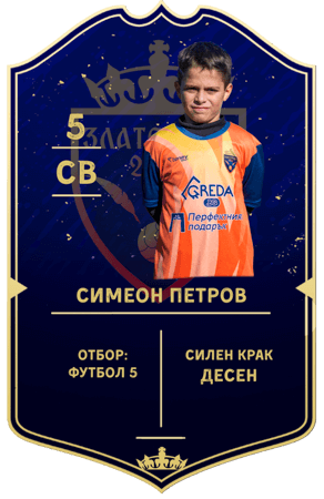 Симеон Петров — защитник с номер 5